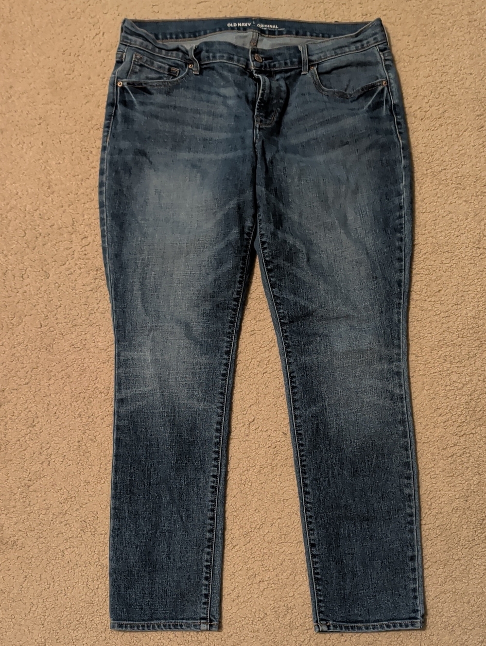 Old Navy Women’s Dark Wash Skinny Jeans - Blue